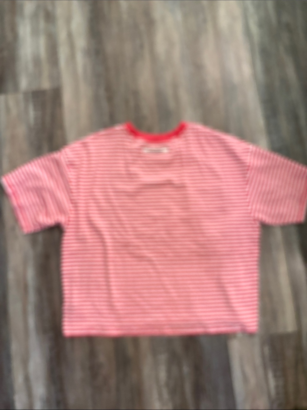 Free People Movement Red Stripe Tackle Tee Large - Picture 12 of 13